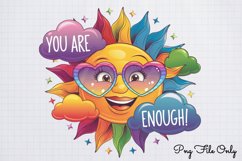 Motivational Sublimation Quotes Clipart PNG Product Image 1