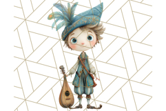 Fairy Tale Clipart PNG Magical Dress-Up Characters Product Image 3