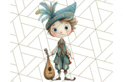 Fairy Tale Clipart PNG Magical Dress-Up Characters Product Image 3