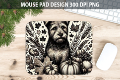 Dog Mouse pad Sublimation - Thanksgiving PNG Design Product Image 1