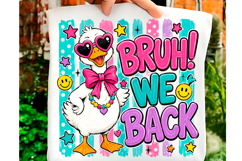 Bruh We Back Duck PNG Product Image 1