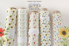Watercolour Summer Flowers Fields Product Image 12
