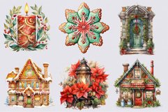 Christmas clipart, Christmas clipart, 100 PNG Product Image 2