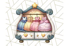 Princess Castle Room PNG Clipart for Royal Interiors & Scene Product Image 3
