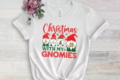 Christmas with my gnomies SVG, Christmas Gnome SVG Product Image 5