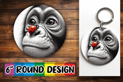 Joyful Circle Ornaments PNG Magic, Cute Animals Product Image 1