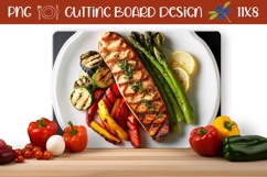 Vegetables Cutting Board Design, Food Kitchen Cutting Board Product Image 1