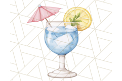Cocktail Clipart PNG, Mixed Drinks, Bar Drinks Clipart Product Image 3