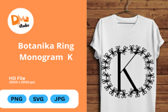 Botanika Ring Monogram Product Image 1