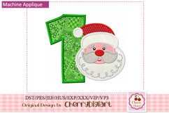 Christmas santa Numbers machine embroidery bundle 1911 Product Image 2
