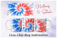 TIE DYE Mini Bundle - Sublimation - Tumbler, Mug, Coaster Product Image 3