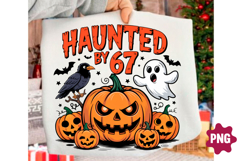 Haunted by 67 Funny Halloween T-shirt Product Image 1
