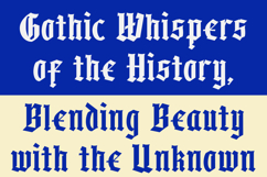 Wintress Gothic Blackletter Product Image 11