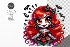 Halloween clipart, Doll clipart, Autumn clipart Product Image 1