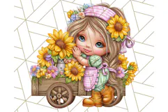 Gnomes at Work Clipart PNG, Cute Gnomes PNG Illustration Product Image 3