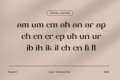 Layer Valenas - Luxury Ligature Font for Fashion Product Image 10