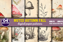 Muted Autumn Fall Backgrounds PNG Product Image 1