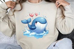Maritime Valentine Clipart PNG Product Image 1