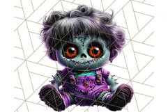 Spooky Cute Monster PNG Clipart, Adorable Halloween Monsters Product Image 3