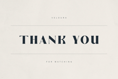 Veloura Serif Font Elegant Type Product Image 11