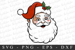 Merry Christmas Santa Svg | Christmas svg | Svg cut file Product Image 1