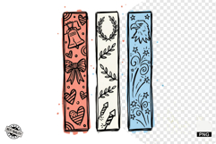 4th of July Brushstrokes Clipart Product Image 1