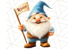 Easter Christian Gnome PNG, Religious Spring Sublimation Product Image 3