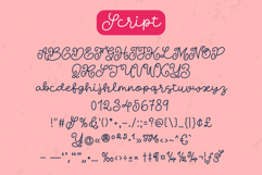 Cherry Kiss is a charming Valentine-themed duo font Product Image 11