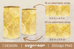 Lemonade Can Glass | PNG | 16 Oz | 20 Oz Libbey Glass Product Image 2
