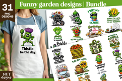 Funny Garden Bundle Humor Garden quotes Cute Plant quotes Product Image 1