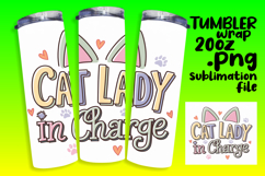 Original 20oz Tumbler Artwork , Cat Quote Product Image 1