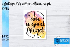 Affirmation cards PNG Bundle | Positive Affirmation Quotes Product Image 5