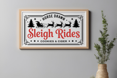 Sleigh Rides Svg | Christmas svg Product Image 1