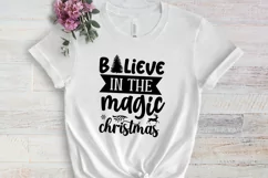 Believe in the magic christmas SVG, Christmas SVG Product Image 4