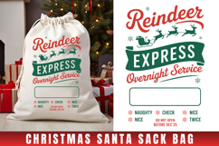 Reindeer SVG| Christmas Gift Bag Product Image 1