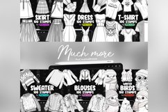100 Procreate T-Shirt Stamp Brushes Product Image 11