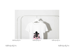 Mother daughters clipart, mom 4 girls clipart, mom clipart Product Image 10