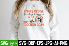 Family Cruise 2024 SVG, Making Memories Together SVG Design Product Image 2