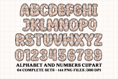 Back to School Alphabet png, letters doodle, school clipart Product Image 5