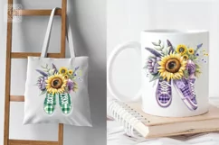 Flowers&sneakers 2 PNG sublimation Product Image 3
