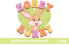 Easter Bunny Sublimation DTF Chick Farm Hip Hop Spring Joy Product Image 1