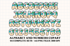 Nautical Princess png alphabet, princess letters doodle Product Image 5