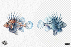 Watercolor Sea Life PNG Clipart Product Image 1