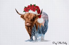 Double Exposure Christmas Sublimation Clipart PNG Product Image 1