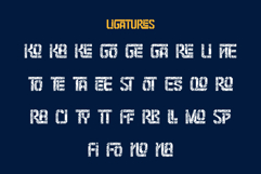 Redline Stencil is Stencil font family Product Image 11