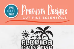 Florida Girls' Trip 2025 svg - Ladies' Florida Vacation svg Product Image 2