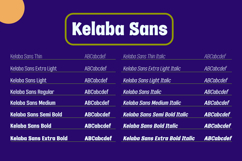 Kelaba Sans Product Image 11