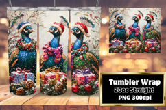 GLAMOROUS 20oz Tumbler Template , Cute Xmas Product Image 1
