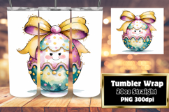 ELEGANT 20oz Tumbler Graphic for DIY , Easter Egg Product Image 1