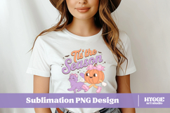 Coquette Girly Halloween Pumpkin Ghost Pink Bow PNG Bundle Product Image 11